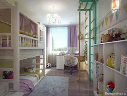 Children's bedroom design for a child