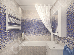 Leila tiles in the bathroom interior photo