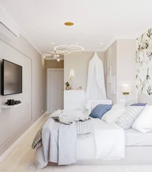 Спальня в светлых тонах фото в современном стиле