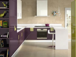 What Colors Goes With Purple In The Kitchen Interior