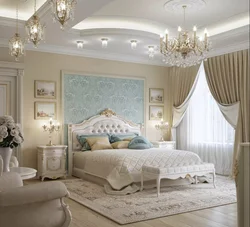 Classic bedroom photo white furniture