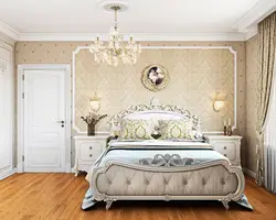Classic Style Bedroom Design With White Furniture