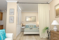 Однокомнатная дизайн спальни