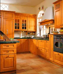 Classic Kitchen Wood In The Interior