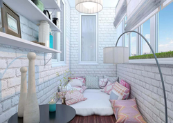 Design of a small balcony in an apartment