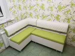 Corner sofas for the kitchen photo