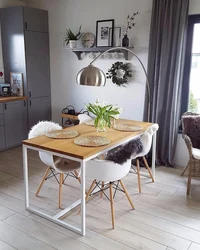Kitchen photo with table