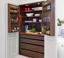 How to place cabinets in the kitchen photo