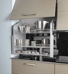 Как разместить шкафы на кухне фото