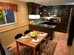 Kitchen design how to place a table