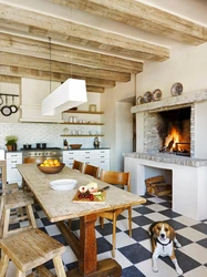 Photo Of A Small Kitchen With A Stove