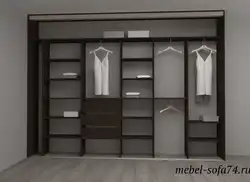 Interior hallway closet design