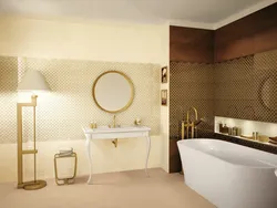 Ванна бөлмесінің алтын дизайны