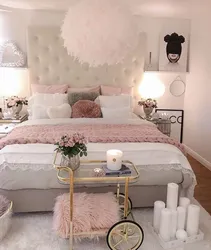 Интерьер спальни фото в розовых тонах фото