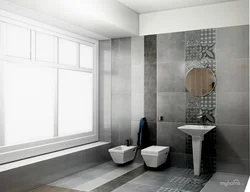 Marazzi плиткаларының ванна дизайнының фотосуреті