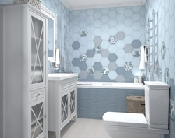 Marazzi tiles bath design photo