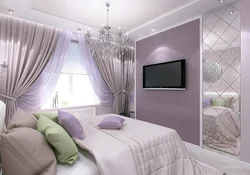 Bedroom Design In Purple Tones