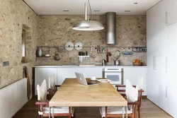Дизайн стен в кухне своими