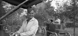 Photos of field kitchens during the war