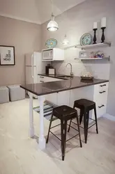 Барные стойки на кухне вместо столов фото
