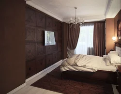 Спальня В Шоколадном Тоне Фото