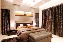 Bedroom Interior In Chocolate Colors