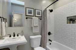 DIY budget bathroom renovation photo