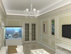 Photo of stucco in living room design