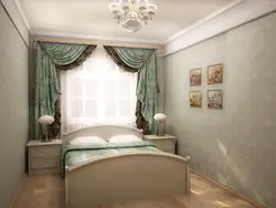 Bedroom design in Khrushchev 2 room