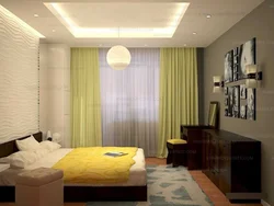 Bedroom design in Khrushchev 2 room