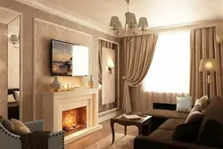 Fireplace In An Apartment 18 Sq M Photo