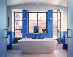 Blue bath pictures