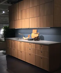Mətbəx interyerində IKEA şkafları
