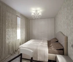 Bedroom design of 10 sq m in Khrushchev photo
