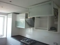 Corner kitchen design with gas boiler