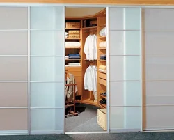 Compartment Doors For A Dressing Room Photo In An Apartment