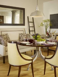 Table and chairs for kitchen interior design