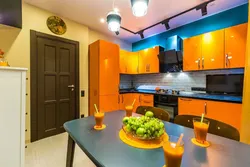 Дизайн ярких кухонь фото