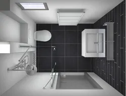 Дәретханасы бар ванна бөлмесінің дизайны 8 ш.м фото