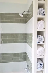 Tile Bath Shelf Photo
