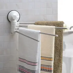 Bathroom towel rack design