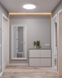 Hallway design with 4 doors photo