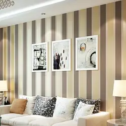 Living room striped photos