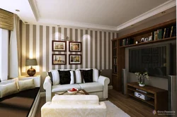 Living room striped photos
