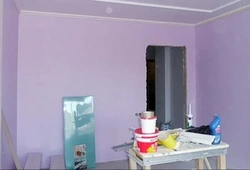 Paint The Kitchen With Water-Based Paint Photo