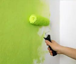 Paint The Kitchen With Water-Based Paint Photo