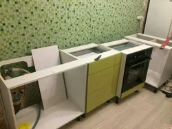 Photo Of Kitchen Installation