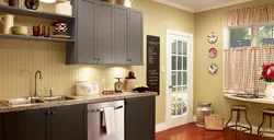 How to paint a kitchen what color photo