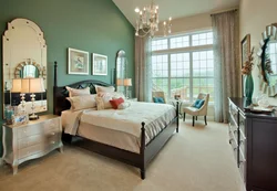 Color palette for bedroom interior