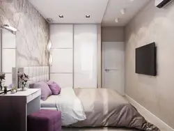 Design of a small bedroom less than 9 sq m
